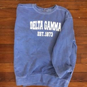 Delta gamma sweatshirt